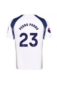 Tottenham Hotspur Pedro Porro #23 Jalkapallovaatteet Kotipaita 2025-26 Lyhythihainen